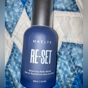 RE-SET Balancing Body Serum - Blue never used or opened